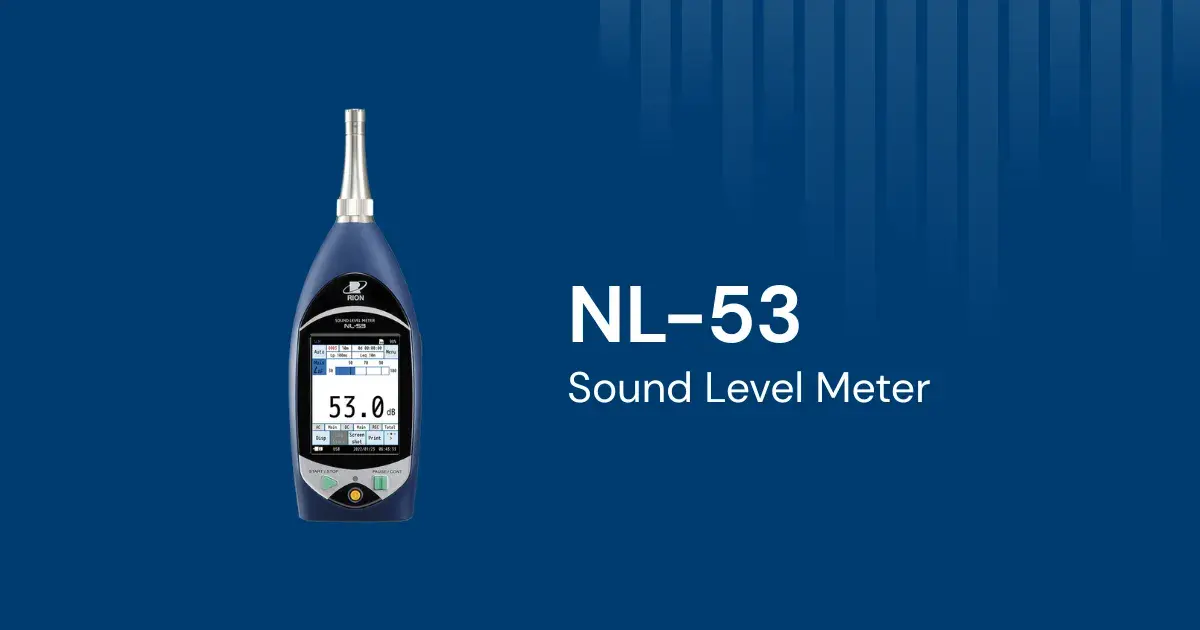 NL-53 sound level meter from Rion